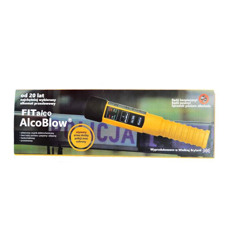 Alkomat bezustnikowy FITalco AlcoBlow ® z pokrowcem - obrazek 2