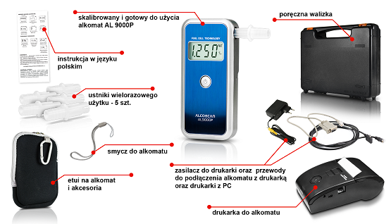 Alkomat AL-9000 Print marki Promiler - obrazek 2