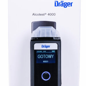 Alkomat Dräger Alcotest 4000 + Certyfikat Adiustacji + serwis