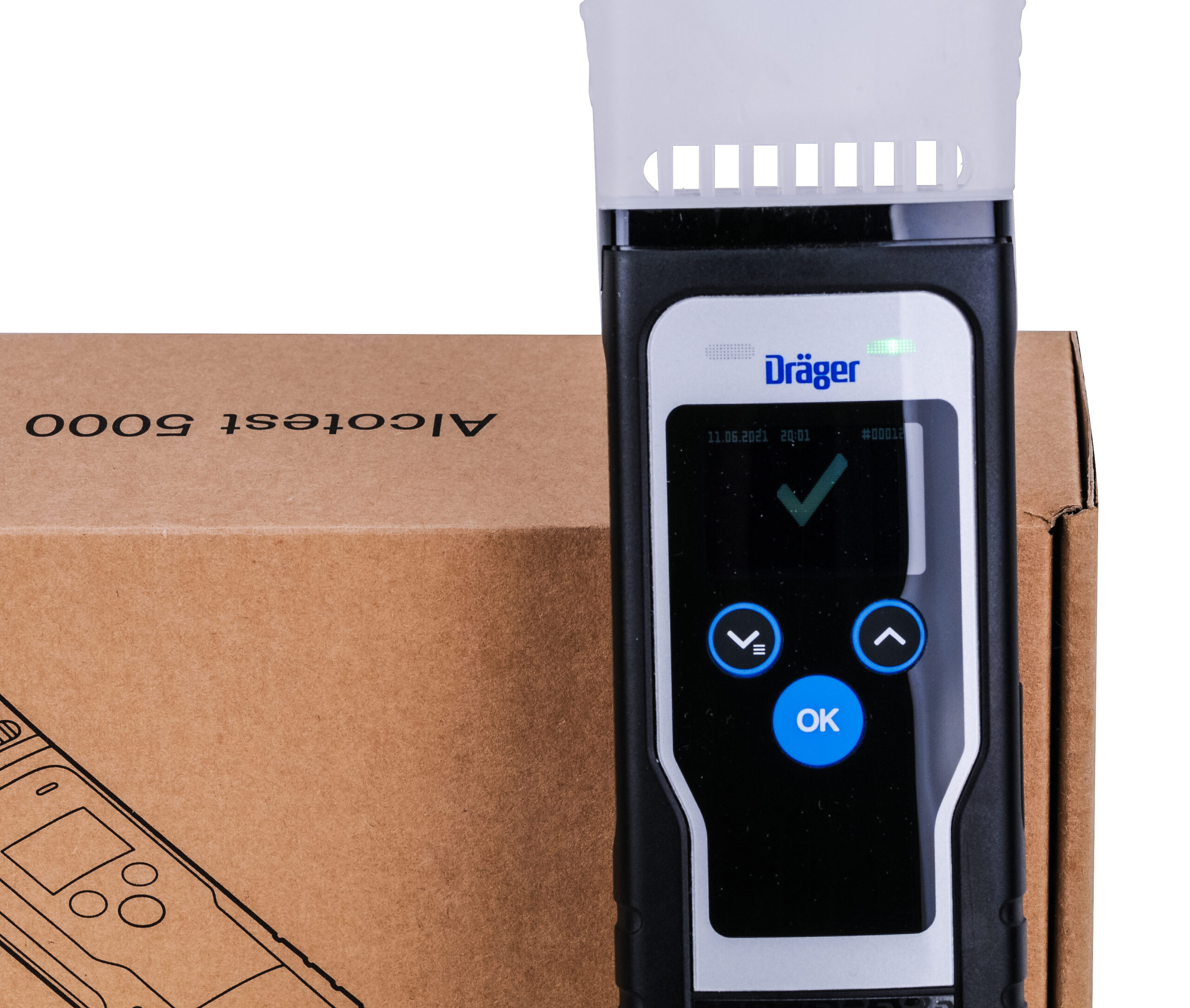 Alkomat przesiewowy Drager 5000 Certyfikat Kalibracji + adiustacje przez 2 lata w cenie! - obrazek 4