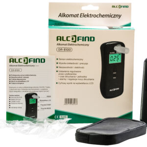 Alkomat marki AlcoFind DA8100 + 10 lat Gwarancji plus nielimitowane kalibracje