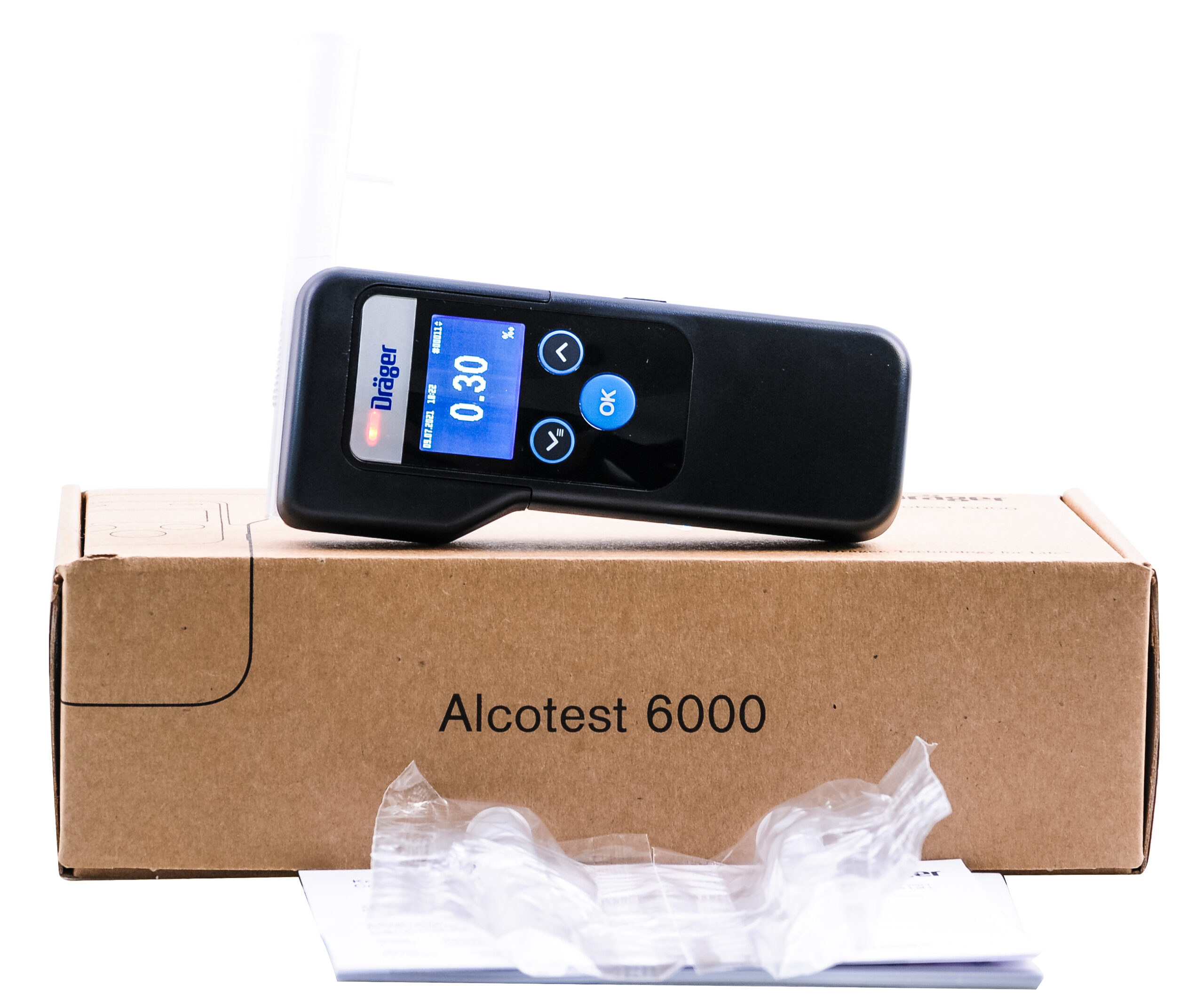 Alkomat Dräger Alcotest 6000 + Certyfikat Adiustacji plus serwis - obrazek 12