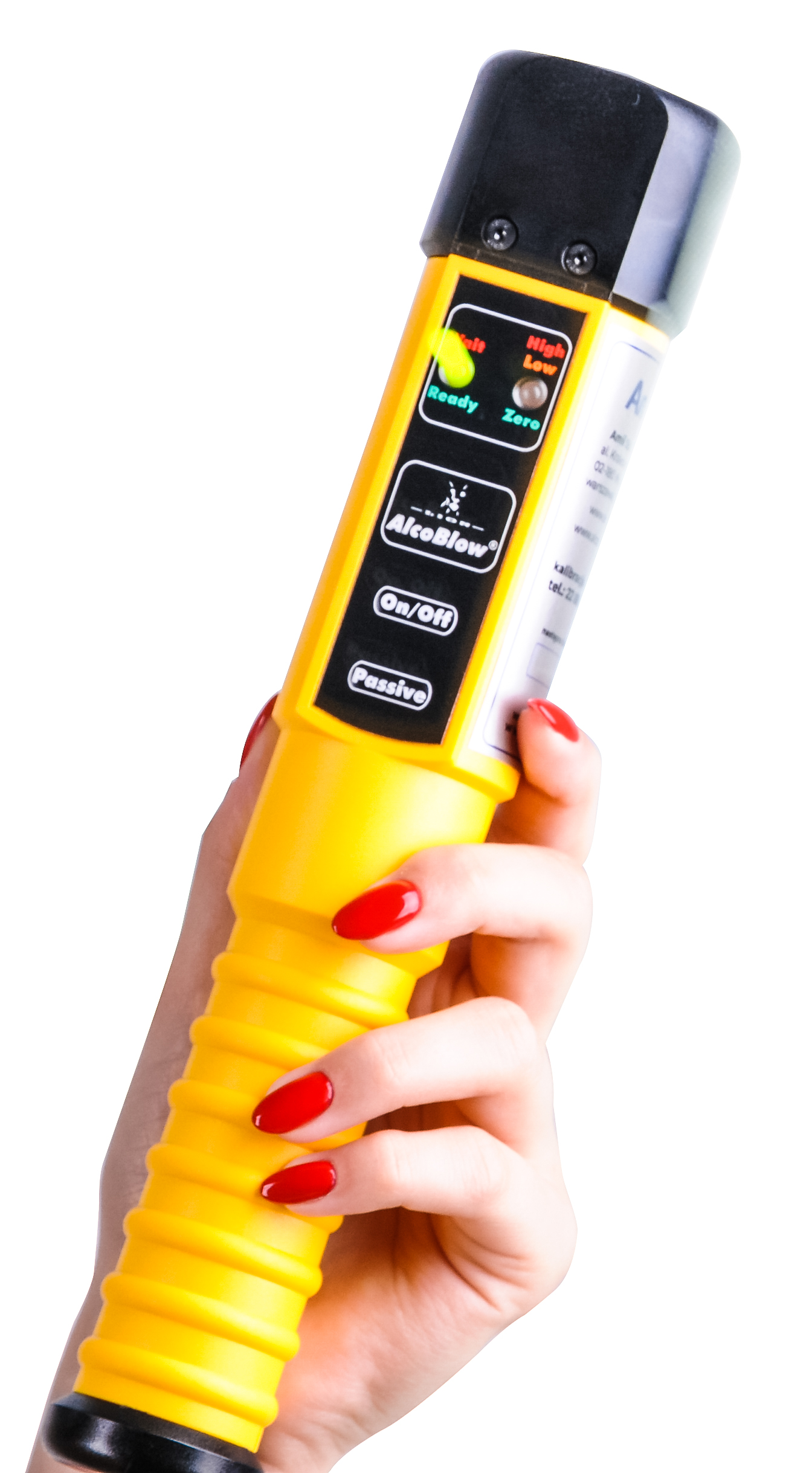 Alkomat bezustnikowy FITalco AlcoBlow ® z pokrowcem - obrazek 4